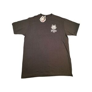 Felix The Cat Circle Men's Large T-Shirt Black New W/ Tag